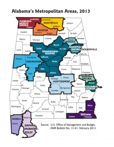 Alabama Metro Areas