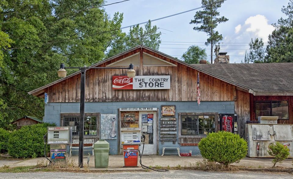 rural store front